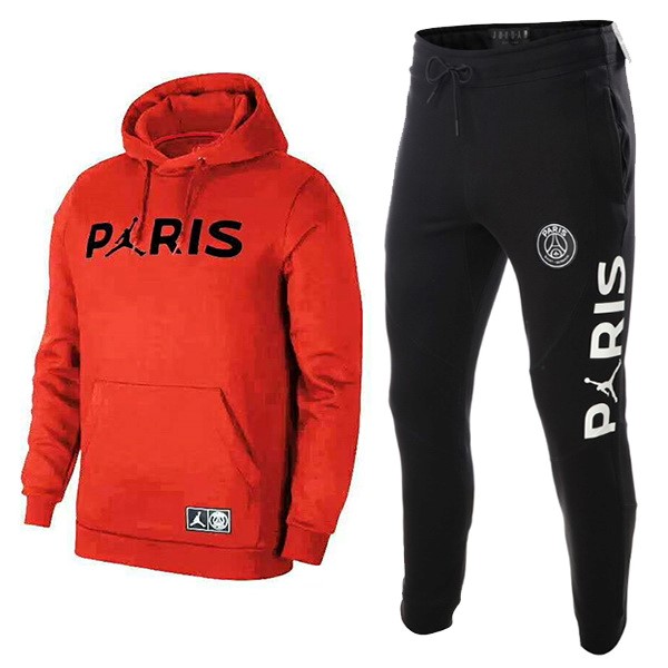 JORDAN Chandal Niños Paris Saint Germain 2018/19 Rojo Negro